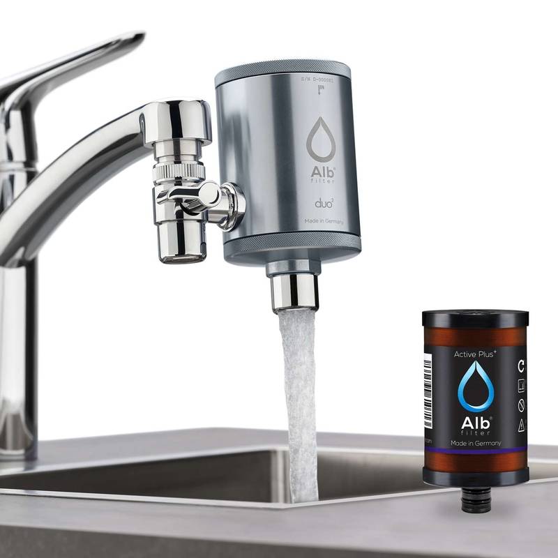 Wasserhahn mit Trinkwasserfilter